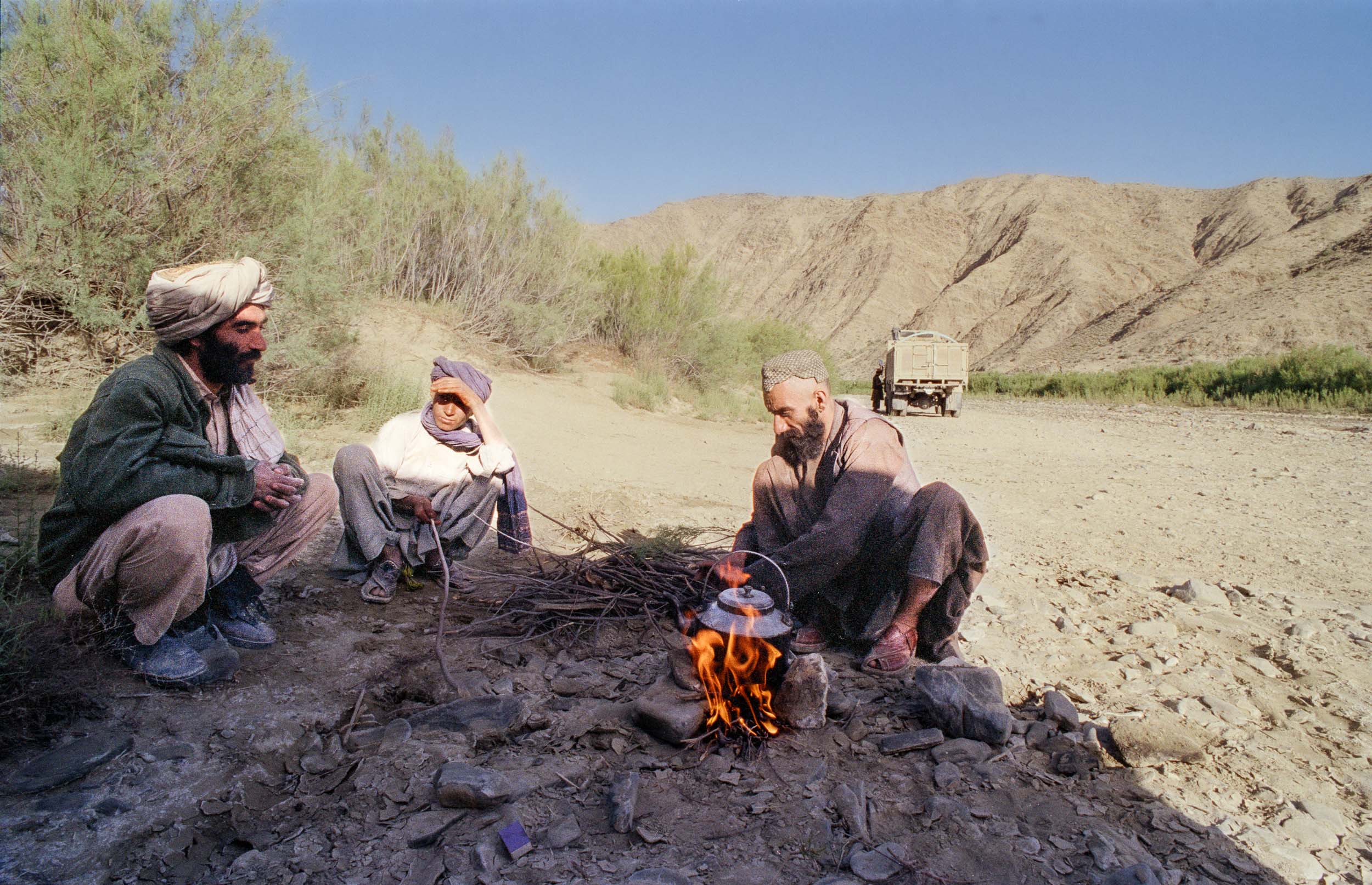 Tea Time, Afghanistan 1988
