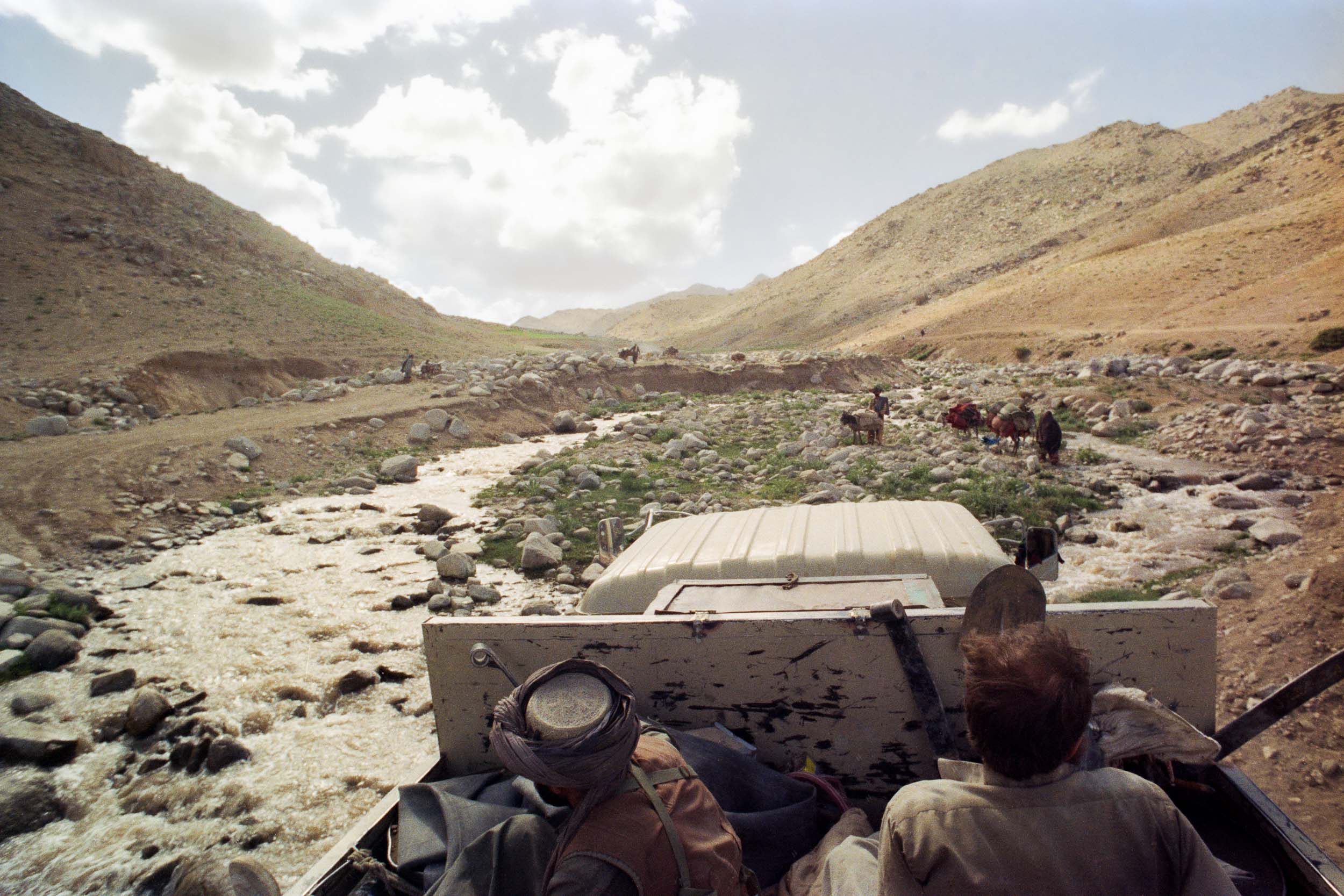 Fording a Stream, Afghanistan 1988