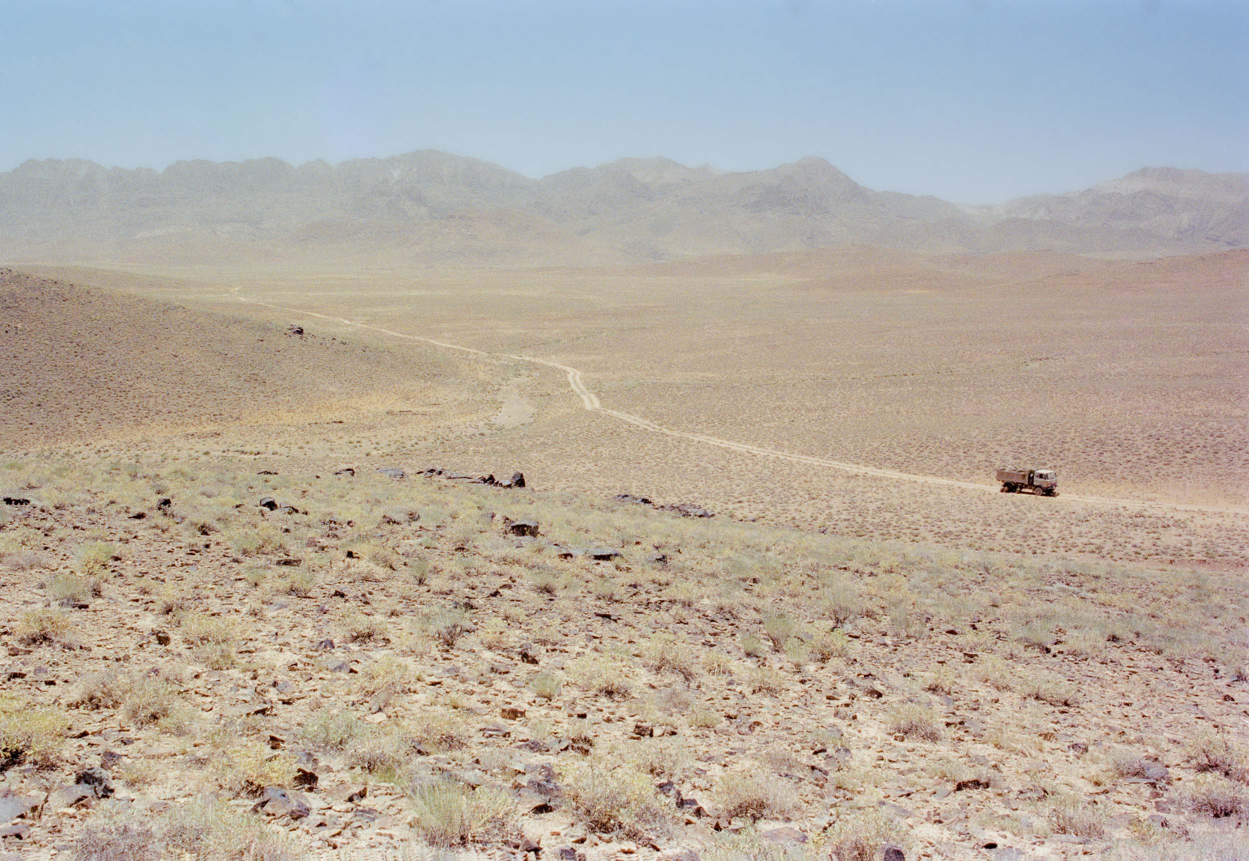 Fixing a Flat, Afghanistan 1988