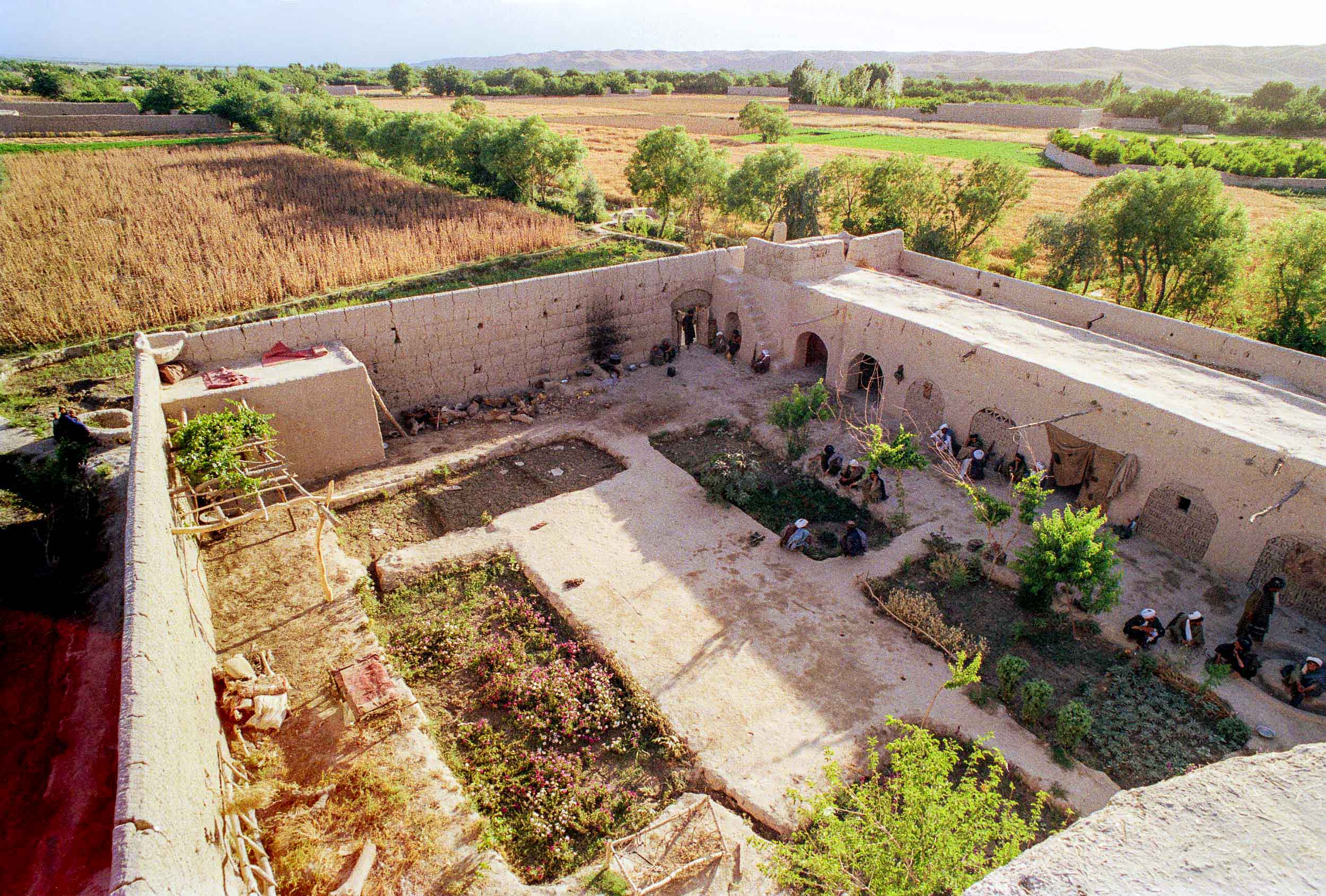 Interior of Stronghold, Afghanistan 1988