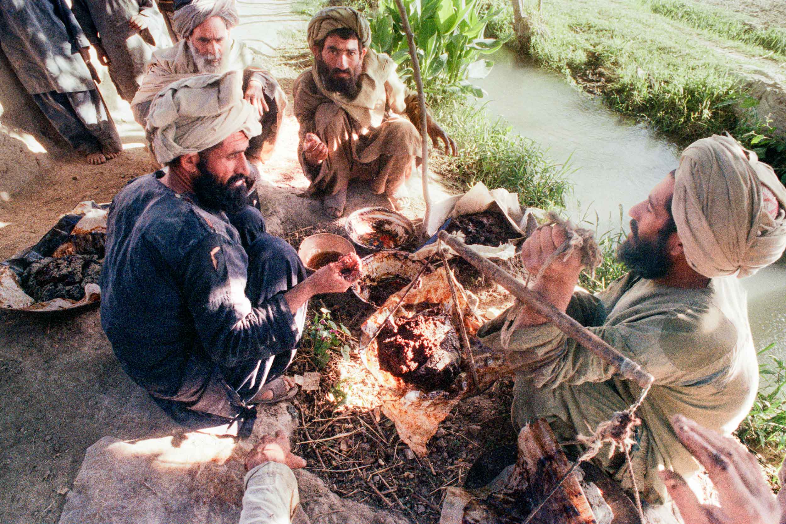 Processing Opium, Afghanistan 1988