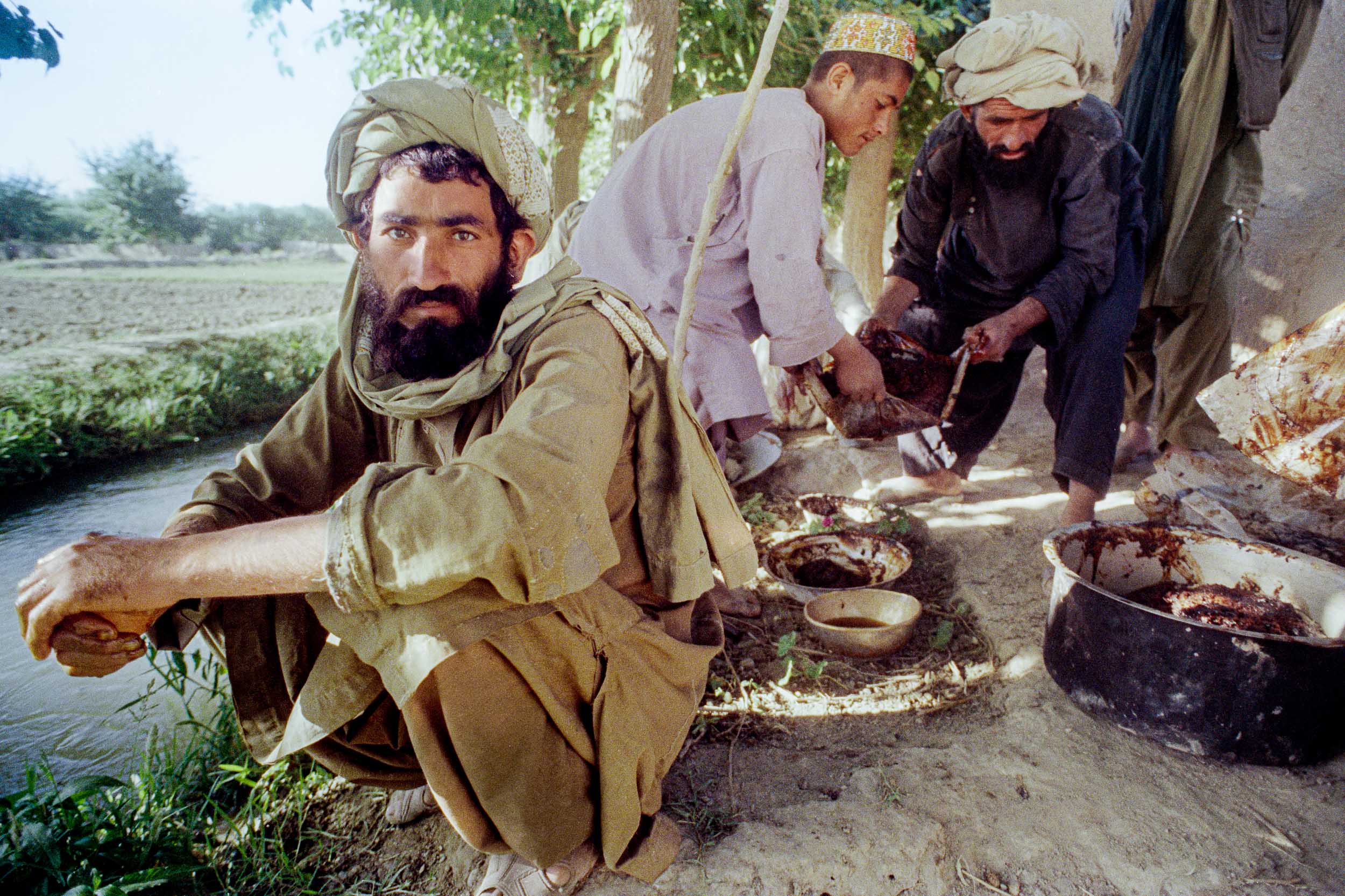Processing Opium, Afghanistan 1988