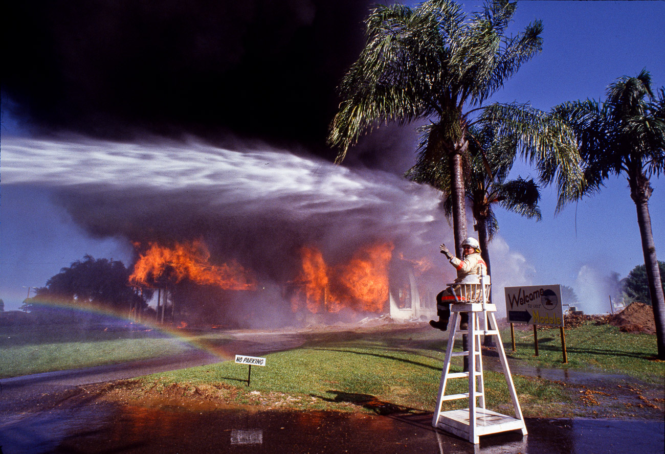 Controlled burn, Lake Wales, Florida