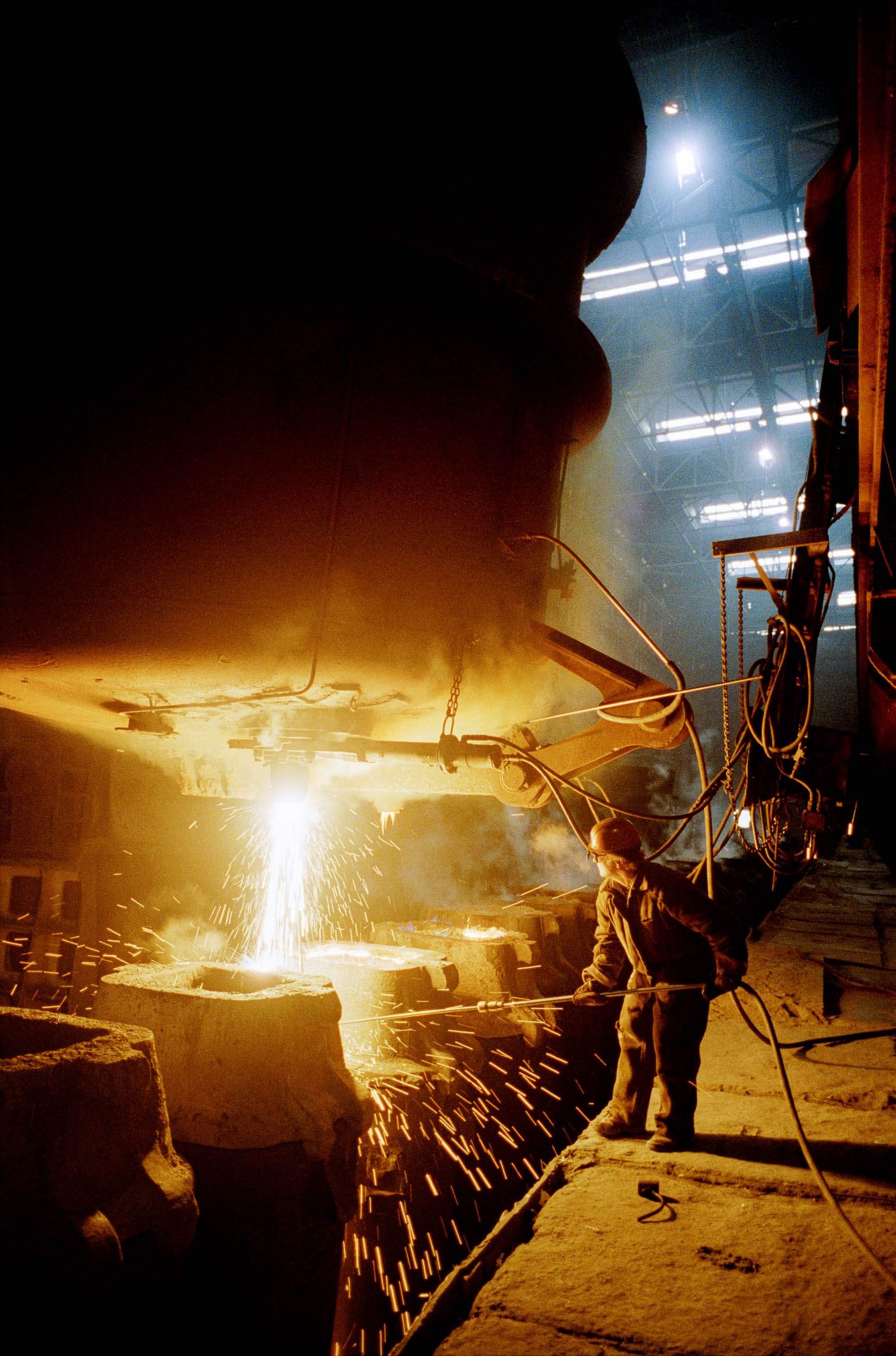 Novokuznetsk Iron and Steel Plant Siberia 